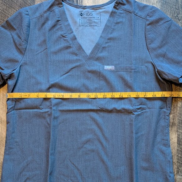 Figs Graphite Gray Set Zamora Joggers & Catarina Scrub Top Medium - Picture 9 of 11